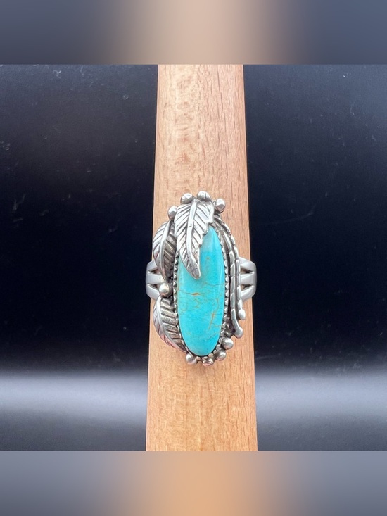 925 Sterling Silver Jewelry - Sterling Silver Turquoise Ring